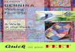 Quick on your FEET - NgoSeQuick on your FEET BERNINA Walking Foot #50 A Walk in the Park This quilt is done entirely with Walking Foot #50. The blocks are stitched individually, and