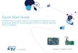 Quick Start Guide - Home - STMicroelectronics · Quick Start Guide Contents 2 FP-CLD-AWS1: STM32Cube Function Pack for connecting IoT sensors nodes to Amazon AWS IoT Cloud through