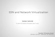 SDN and Network Virtualization - TU Berlinstefan/cleansky15.pdf · 2015-09-19 · SDN outsources and consolidates control over multiple devices to (logically) centralized software