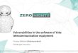 Vulnerabilities in the software of Yota telecommunication equipment2015.zeronights.org/assets/files/32-Firstov.pdf · 2016-08-16 · Vulnerabilities in the software of Yota telecommunication
