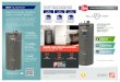 Meet the Smart, Powerful, GALLON Easy-to-Install Gladiator...Gladiator™ ELECTRIC High Efficiency Water Heater 40, 50 and 55-Gallon Capacities 3 GLADIATOR ELECTRIC SIZES TO FIT YOUR