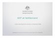 FINAL GST at Settlement presentation UDIA …...Title Microsoft PowerPoint - FINAL GST at Settlement presentation UDIA WA.pptx [Read-Only] Author GOsiejak Created Date 5/24/2018 3:11:44
