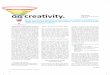 on creati vity. JCID, JWC · creativity is regUlarly cited as one of the top three traits of successful Fortune 500 companies.(1) Exxon Mo-bil, Hewlett Packard, Google, Apple: all
