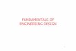 FUNDAMENTALS OF ENGINEERING DESIGNcapstone.eee.metu.edu.tr/files/2019/10/Fundamentals_of_design_20… · FUNDAMENTALS OF ENGINEERING DESIGN. 2 Design Process Project needs a solution
