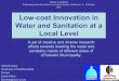 Low-cost Innovation in Water and Sanitation at a Local Level Presentations/Low Carbon Citie… · Low-cost Innovation in Water and Sanitation at a Local Level A set of creative and