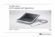 SSeries Ultrasound System - Kalamazoo Anesthesiology · The SonoSite SSeries ultrasound system is a portable, software‐controlled device using all‐digital architecture. The S