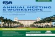 THE FLORIDA SOCIETY OF ANESTHESIOLOGISTS ANNUAL …The Florida Society of Anesthesiologists has a membership of over 1800 members, and includes not only practicing anesthesiologists,