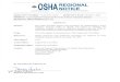 •OSHA...2. November 6, 2006, OSHA Memorandum: Revised IMIS Coding Instructions for Construction Industry Areas of Emphasis for the FY2006- FY 2011 Strategic Plan. XII. Program Evaluation: