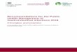 Management of Gastrointestinal Infections 2019 · Commission’s Rapid Alert System for Food and Feed (RASFF) through which information and alerts relating to food safety is exchanged