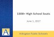1300+ High School Seats - Arlington Public Schools...Joint Facilities Advisory Council (JFAC) •Monitoring long-term APS and County needs •Focusing on identifying future sites Based
