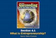 Section 4.1 What is Entrepreneurship?€¦ · Chapter 4 • Entrepreneurship Succeeding in the World of Work 4.1 What is Entrepreneurship? ETHICS in Action Becoming the Competition