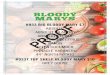 BLOODY MARYS - Sterling's Restaurant · 2017-11-09 · #933 big bloody mary $7 absolut absolut cilantro absolut peppar skyy infusions citrus bakon effen cucumber pinnacle habanero
