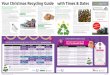 Your Christmas Recycling Guide with Times & Dates · your garden waste bin when collections resume in mid-January . Please ensure they are cut up and contained in your green wheeled
