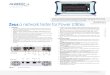 Zeus a network tester for Power Utilities · Datasheet - Zeus a network tester for Power Utilities 3 / 8 C O N F I D E N C I A L (C) A L B E D O T E L E C O M Innovation in Communication