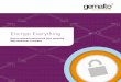 Unshare and Secure Sensitive Data - Encrypt …...Data-at-Rest Encryption Solutions You know your data and infrastructure better than anyone. Gemalto’s portfolio of data-at-rest