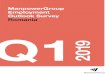 ManpowerGroup Employment Outlook Survey Romania Q1 2019 · Romania Employment Outlook The ManpowerGroup Employment Outlook Survey for the first quarter 2019 was conducted by interviewing
