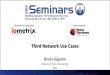 Third Network Use Cases - MEF · 1. Orchestrated service fulfillment with service assurance applications 2. Secure and controlled APIs between Operators for SLA and assurance information