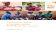 Child Health Now project - World Vision International...and holistic set of maternal and child health and nutrition issues, the main policy platforms for Child Health Now at this level