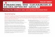 Resource Centre - POLICY BRIEF FINANCING THE ......FINANCING THE SUSTAINABLE DEVELOPMENT GOALS 4 Ensuring sustainable financing also requires countries to keep debt stocks in balance