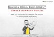 Holiday email engagement report-2019 - Zoho · The Email Secret Sauce What's that one component that urges readers to open your holiday emails? While 46.82% of people have a strong