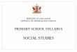 SOCIAL STUDIES - K12 STEM Homeschool Tutoring (Trini …€¦ · Social studies skills that enable and encourage pupils to participate in decision-making in the classroom and more