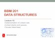 BBM 201 DATA STRUCTURES - Hacettepe …BBM 201 DATA STRUCTURES Lecture 10: Implementation of Linked Lists (Linked stacks and queues, Circular linked lists) 2015-2016 FallThe cost of