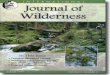 Journal of Wildernessijw.org/wp-content/uploads/1999/08/Vol-05.No-2.Aug-99small.pdf4 International Journal of Wilderness AUGUST 1999 • VOLUME 5, NUMBER 2 FEATURES Soul of the Wilderness