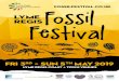 fossilfestival.co.uk REGIS Fossil LYME Festival · along the seafront at dusk, 8:45pm, on Friday 3rd May. Local children have been busy making some superb tissue and willow ichthyosaurs