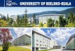 UNIVERSITY OF BIELSKO-BIALAnew.eng.ath.bielsko.pl/files/Prezentacja_ENG_ATH-2018-FULL.pdf · population: 38 million –8th largest population in europe, and 6th largest in the european