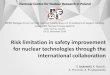 Risk limitation in safety improvement for nuclear ......for nuclear technologies through the international collaboration T. Jackowski, K. Rozycki, A. Prusinski, A. Przybyszewska INPRO