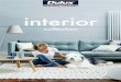interior · 2016-07-18 · Select your interior paint product Imagine Get excited about colour! Explore this brochure, dulux.com.au or the Dulux Colour App for helpful tools, advice