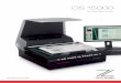 OS 15000 - mikrofilm€¦ · and digital systems for scanning and microfilm technology at the highest level. Our systems are used worldwide by renowned archives, libraries, universities,