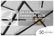 Q4-14 Report January 28, 2015 - Electrolux Group · Q4-14 Report January 28, 2015 Keith McLoughlin, President and CEO ... This presentation contains “forward-looking” statements