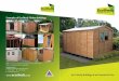 Examples of EcoSheds Timber Buildings · Small Sheds 1.20m x 2.50m or 1.80m x 2.50m Ideal for wood sheds, pool pumps or garden tools. Medium Sheds 2.40m x 2.50m or 3.00m x 2.50m Ideal