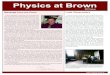 2010 - Physics at Brown Message from the Chair 2010 Issue Physics at Brown Ladd Observatory Ladd continued