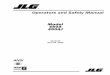 Operators and Safety Manual - JMS Powered Access · operators and safety manual model 450a 450aj 3120748 april 24, 2002 ansi ... jlg industries, per osha regulations and applicable