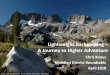 Lightweight Backpacking â€“ A Journey to Higher Adventure 2018-04-09آ  Lightweight Backpacking â€“ A