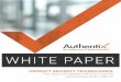 WHITE PAPER - Authentix · 2020-02-24 · AUTHET HITE PAPER Introduction 2 $1.0-$1.7 Trillion USD Total latest estimated value of global trade in fake goods 1 15% FY 2017 seizures