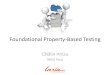 Foundational Property-Based Testing Verified Property-Based Testing? Why? 1. Testing code easy to get