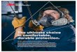 The ultimate choice in comfortable, durable protection. · The 3M™ Ultimate FX Full Facepiece Respirator FF-400 For the work you do, comfort and durability are everything. With