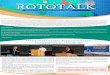 ROTOTALK Oct 2018, Vol 14 No. 3 Quarterly Newsletter of ... · of injection moulding (2200 tons) and a range of rotational moulding products. Company HMT had inspirational core values