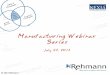 Manufacturing Webinar Insert Presentation Title Here Series · 2019-12-05 · Insert Presentation Title Here How Do I Effectively Save for Retirement Without it Costing Me a Fortune?