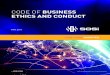 CODE OF BUSINESS ETHICS AND CONDUCT...This Code of Business Ethics and Conduct (Code) sets forth our expectations regarding ethical conduct of business by all our employees worldwide