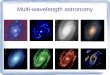 Multi-wavelength AstronomyMulti-wavelength astronomy · Magnetobremsstrahlung Larmor's formula indicates that accelerating a charged particle produces electromagnetic radiation. In