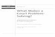 What Makes a Court Problem- Solving? · problem-solving justice. Specific performance indicators are detailed in the body of the report. Universal Performance Indicators for Problem-Solving