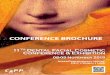 11DFCIC Conference Brochure - CAPPmea · 2019-10-07 · 14:30 – 15:15 Implant Site Optimisation Using Osseodensi˜cation Dr. Costa Nicolopoulos, Greece 15:15 – 16:00 Top Up Your
