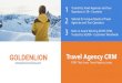 Travel Agency CRM - GoldenLion · Travel Agency CRM lets you schedule calls, record incoming or ... You can create a variety of awesome Quote Templates using Travel Agency CRM. These
