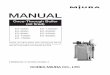 MANUAL - 미우라보일러 · MANUAL Once-Through Boiler (oil fired) Please use Miura Boiler after reading this Manual accurately and keep it at the place visible to you so that