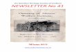 Jim Hamilton Heritage Society of Coalburn NEWSLETTER No 41 · slideshow. I am pleased to report that we have been able to put together a varied syllabus as can be seen elsewhere in