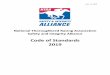 Code of Standards 2019...(“NTRA”) has organized the NTRA Safety and Integrity Alliance (“Alliance”). Alliance membership includes racetracks, owners, breeders, horsemen, jockeys,